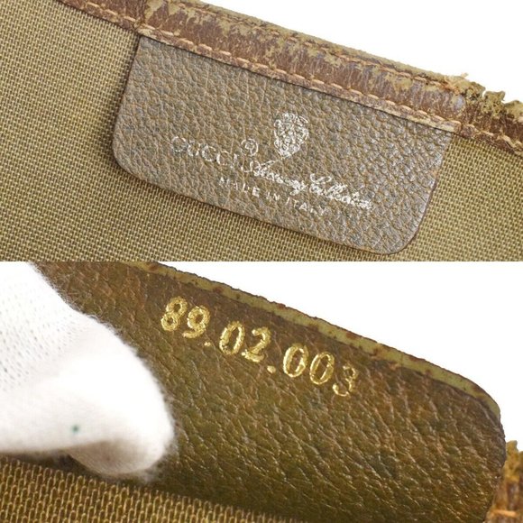 Auth Gucci Gg Pattern Sherry Shoulder #37003G23B - Picture 10 of 11